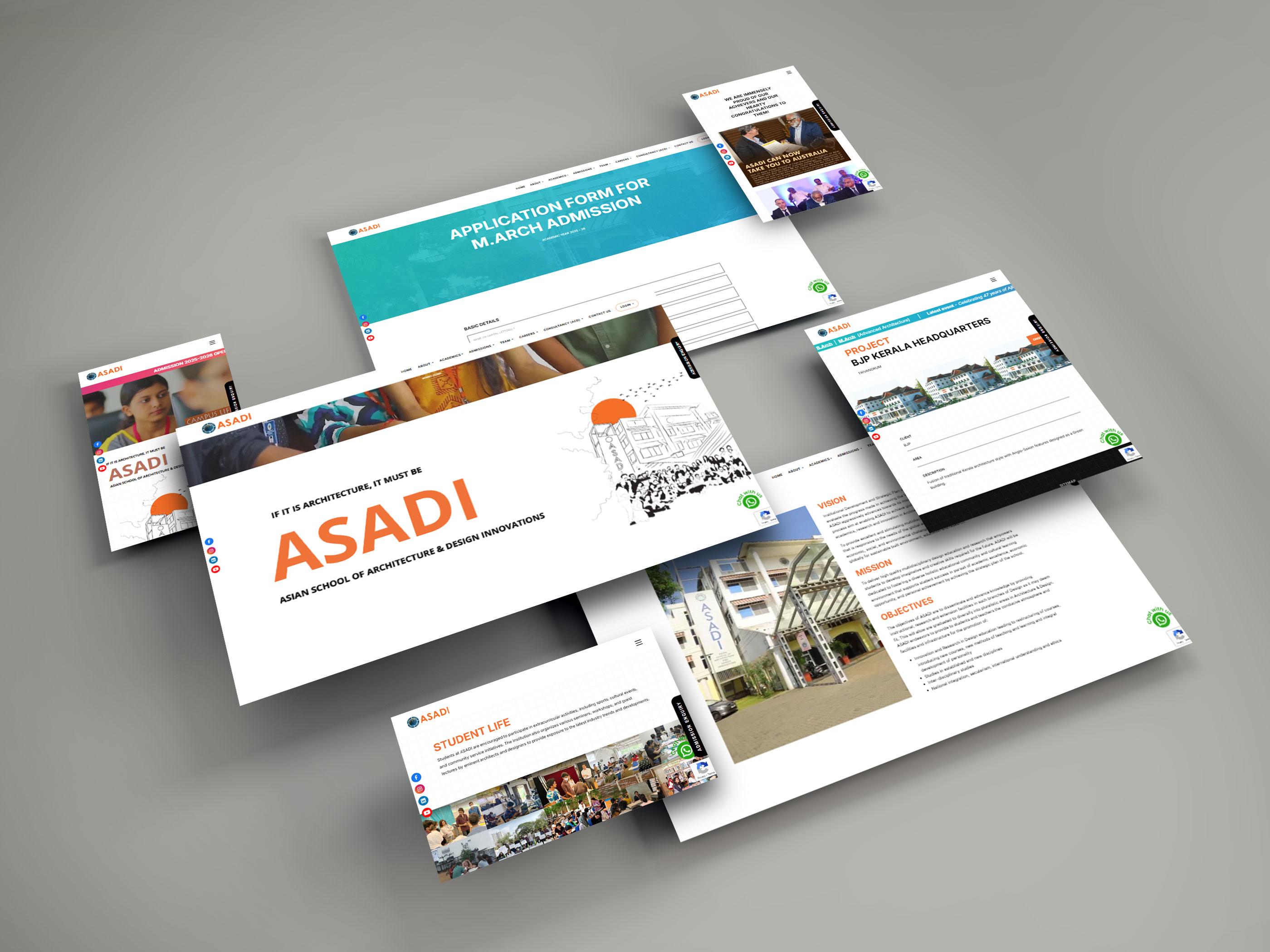 ASADI Website Development