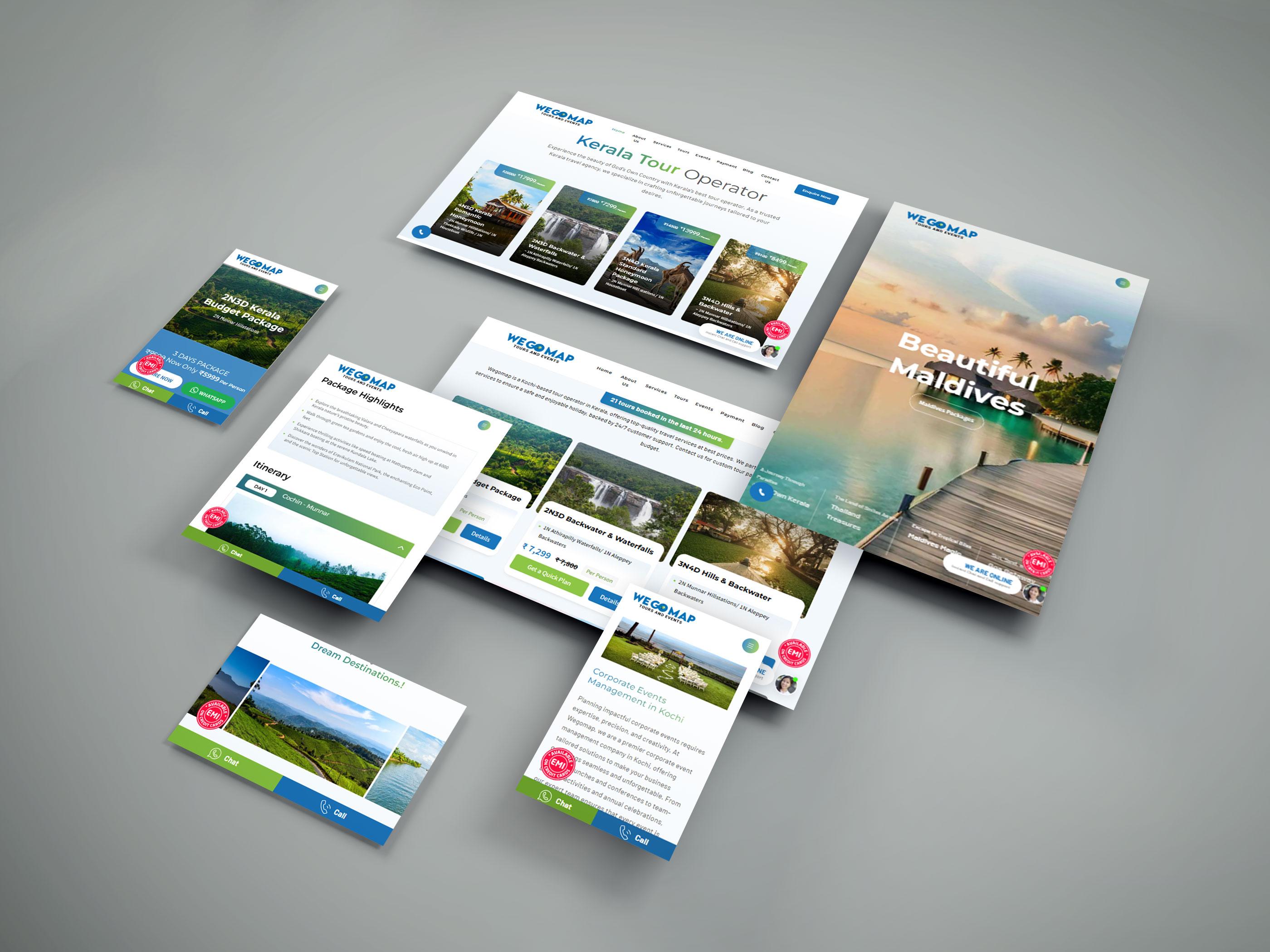 Wegomap Website Development & CRM Integration